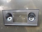00000000000 Aftermarket 66 67 Chevy Nova Ii Radio Dash Bezel Molding Trim Silver Chrome Restore Gm Repop