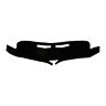 0027-00-25 Covercraft Original Dashmat Black Mustang With Air Conditioning