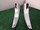 1017633-lh 1017632-rh Edsel Vintage 1959 Dash Chrome Trim Molding Left Right Corner Pieces