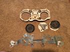 104700213 Gm Chevelle Ss Fuel Gauge Clock Metal Dash Cluster Housing