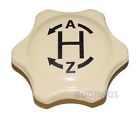 113711623a 113711623 Bughaus Vw Ivory Heater Knob With Lettering Fits Beetle Bus