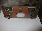 124cdashinsert Fiat Coupe Wood Dash Insert Switches Lighter And Rheostat
