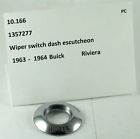 1357277 Gm Buick Riviera Windshield Wiper Switch Dash Bezel