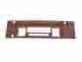 141w-amr Pg Classic Mopar 1969 B-body Rallye Woodgrain Am Fm Radio Bezel
