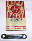 1540032wp Studebaker Hawks Heater Control Escutcheon Chrome Nos