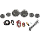 2212-0436 Dakota Digital Harley Dash Background With Chrome Bezel