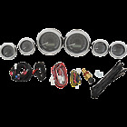 2212-0570 Dakota Digital Harley Dash Background With Chrome Bezel
