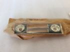 2770345 Mopar Dodge Chryco Dart Nos Radio Bezel Chrome With Black