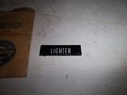 3516750 American Motors Amc Rambler Classic Cigerette Lighter Lens For Dash