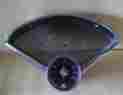 37177180 1955 56 Chevy Chevrole Clock Speaker Grill Bezel Assembly W Gold Script Belair