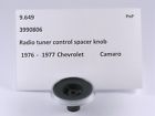 3990806 Gm Chevrolet Camaro Radio Selector Dummy Knob