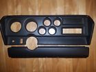 411700011 Classic Dash Gto Black Carrier Panel For Gauges