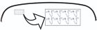 55-9289 Counterpart Automotive Chevrolet Truck Dash Molding Trim Piece