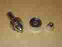 56-7556 Studebaker Complete Set Of Chrome Bullet Radio Knobs For 1950-1951 P N