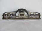 569874a02 Pontiac Vintage Silver Streak Dash Instrument Panel Bezel