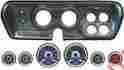 718710012 71-74 Vhx-1060 Mopar B Body Silver Dash Carrier W Dakota Digital Vhx Universal 6 Gauges