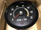 9000491 Gm Original Oem Tach Green Letters Chevelle Ss Dash