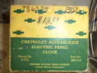 986384 Chevrolet Nos Chevy Clock With Used For Parts And Dash