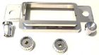 99991 Ford Falcon Chrome Radio Bezel And Metal Knobs