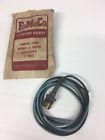 B7a-13234-a Ford Nos Galaxie Parking Lamp Socket Wiring Harness