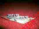 C30b-160144-a Ford Vintage Oem Mustang 1964 65 66 Pair 289 V8 Fender Emblems