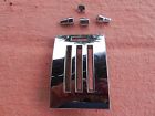 C4zz-18a651-a Mustang Shelby Used Dash Heater Chrome Face Plate With Knobs