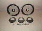 C7wf-10894 Ford Mercury Cougar Gt Gte Instrument Cluster Lens Set Good
