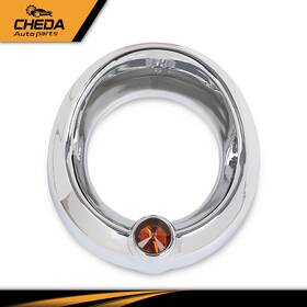 Cheda Gpl35347 Fit For Older Freightliner Century Amber Visor 2 3/8 Inch Up Gauge Cover Orange New