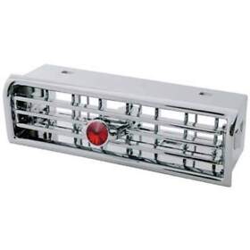 41972 Chrome Ac Vent With Red Jewel Fits Older Freightliner Century Coronado Columbi