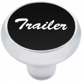 23424 Chrome Air Valve Knob Black Trailer Aluminum Sticker