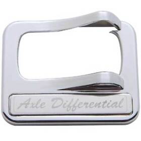 40975 Chrome Axle Differential Switch Guard Fits Peterbilt