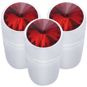 40217 Chrome Mini Toggle Extension With Red Jewel For Peterbilt Pack Of 3