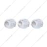 11205 Chrome Outer A C Control Knob Set For 2006 Kenworth Card Of 3