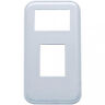 41117 Chrome Plastic Switch Trim Panel Fits International 9000 Series