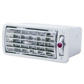 41615 Chrome Plastic Volvo A C Vent With Diamond Purple