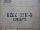 9510-g D2dz Carter Ford Carb