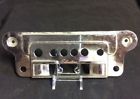 D40-157 Silvertone Vintage Car Chrome Dash Radio Faceplate Panel