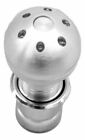 28469 Deluxe Cigarette Lighter Knob With Red Leds Chrome 7/8inch Heating Element Up#28469