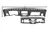 Dp01-673c Golden Star Auto Parts Camaro Firebird Complete Dash Panel Ac