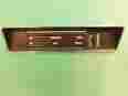 F100-750 Fomoco Ford Truck 68-72 Heater Control Bezel Mint Chrome Used