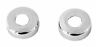 67262 Face Nut Covers 2 Toggle Switch Chrome Plastic Freightliner Dash Switches