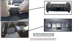 655-10424 Ford Truck Temperature Control Floor Console Rear Fits 18-21 Expedition 6140802