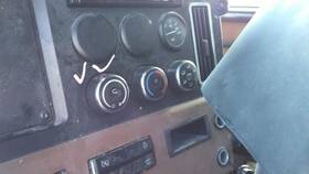 3578492 Freightliner 2331926 Cascadia 126 Temperature Control 3578492 Freightliner 2331926 Cascadia 126 Temperature Control