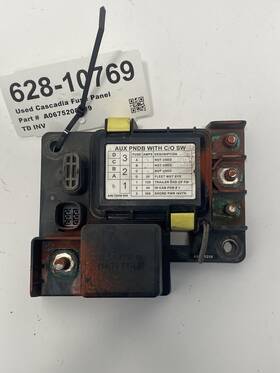 A0675208009 Freightliner 2017 Cascadia Fuse Panel 628-10769