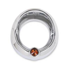 G-plus Alo002514 New Fit For Gauge Cover Older Freightliner Century Jewel Visor 2 3/8 Orange