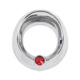 Alo1285200 G-plus New Fit For Gauge Cover Older Freightliner Century Red Jewel Visor 2 3/8