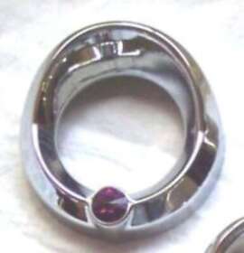 Up20819 Gauge Cover For 1987-05 Peterbilt Purple Jewel Visor Plastic 2 1/4inch Each