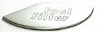 68433 Gauge Emblem For 379 Peterbilt Fuel Filter Stainless Block Letters Gg#68433