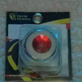 95365 Gg Grand General Red Jewel Chrome Aluminum Air Knob With Tractor