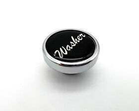 23208 Gloss Black Inch.washer Dash Knob For Peterbilt Kenworth Freightliner
